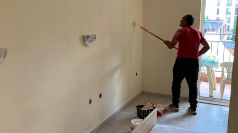 Перекраска квартиры и ремонт бойлера за 3 дня